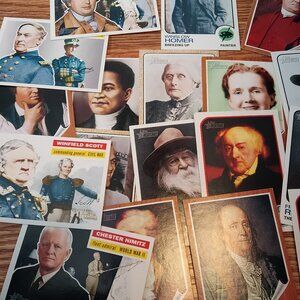 Educational Homeschool American Heritage and Topps cards